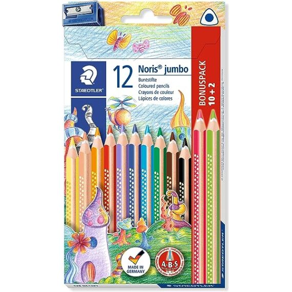 COLORES STAEDTLER JUMBO X 12
