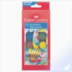 ACUARELA FABER CASTELL 12 PLÁSTICA