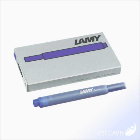 Cartucho LAMY azul borrable x 5
