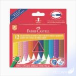 CRAYÓN FABER CASTELL X12 JUMBO GRIP TRIANGULAR