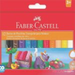 PLASTILINA JUMBO FABER CASTELL X12