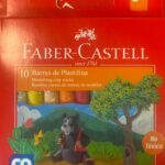PLASTILINA FABER CASTELL X 10 CORTA