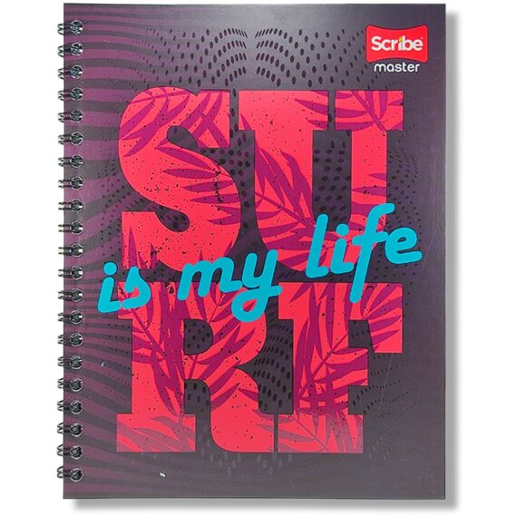 CUADERNO GRANDE ARGOLLA RAYAS NIÑO